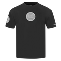 NBA DETROIT PISTONS REVERSE FRENCH TERRY T-SHIRT EN JERSEY DE COTON À ÉPAULES TOMBANTES POUR HOMME (NOIR)