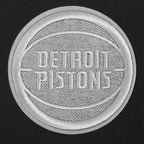 NBA DETROIT PISTONS REVERSE FRENCH TERRY T-SHIRT EN JERSEY DE COTON À ÉPAULES TOMBANTES POUR HOMME (NOIR)