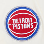 NBA DETROIT PISTONS RETRO CASCADE MEN'S RINGER TEE (EGGSHELL/ROYAL BLUE)