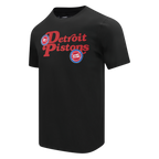 NBA DETROIT PISTONS SOUVENIR MEN'S SJ TEE (BLACK)
