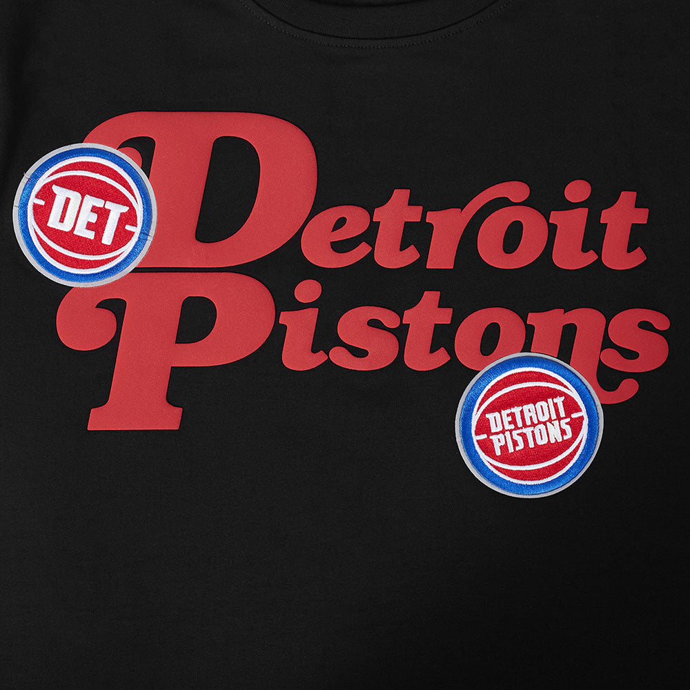 NBA DETROIT PISTONS SOUVENIR MEN'S SJ TEE (BLACK)