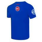 NBA DETROIT PISTONS CITY ARCH MEN'S SJ TEE (ROYAL BLUE)
