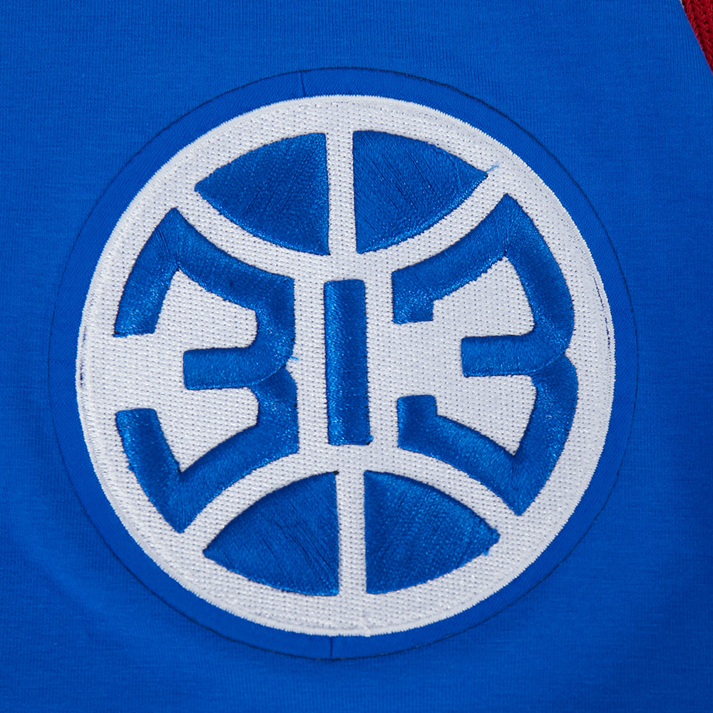 NBA DETROIT PISTONS CITY ARCH MEN'S SJ TEE (ROYAL BLUE)