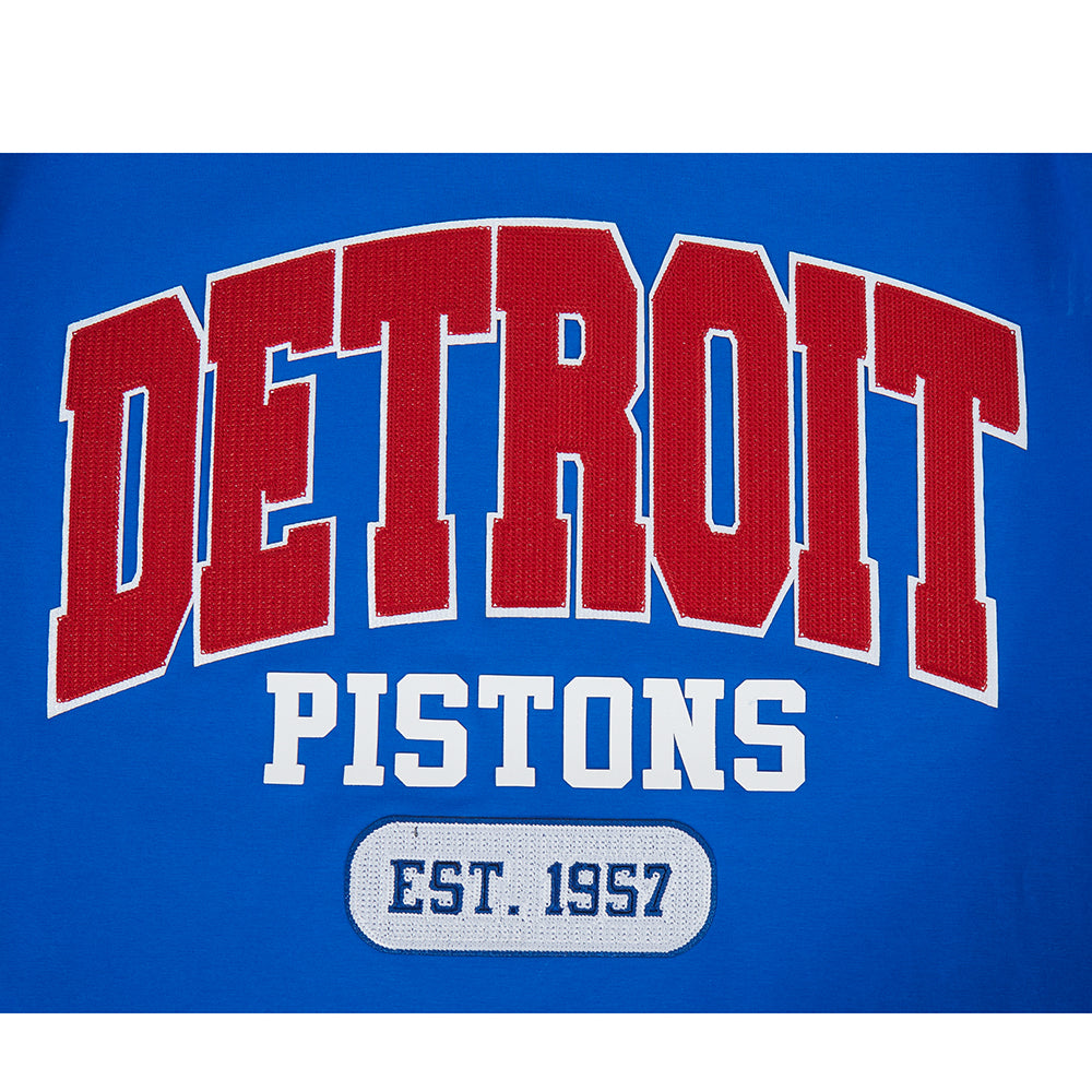NBA DETROIT PISTONS CITY ARCH MEN'S SJ TEE (ROYAL BLUE)