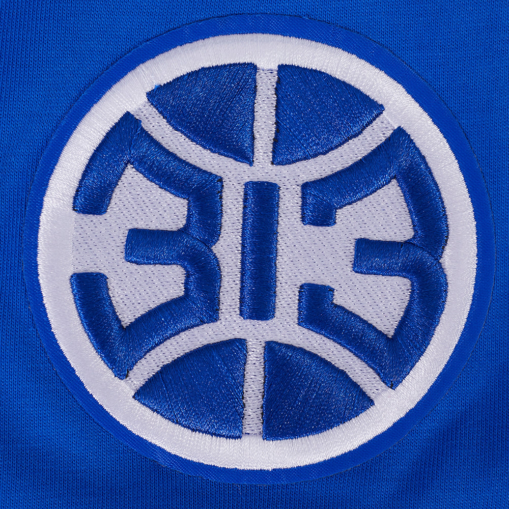 NBA DETROIT PISTONS MEN'S S/S TEE (ROYAL BLUE)