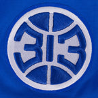 NBA DETROIT PISTONS MEN'S S/S TEE (ROYAL BLUE)