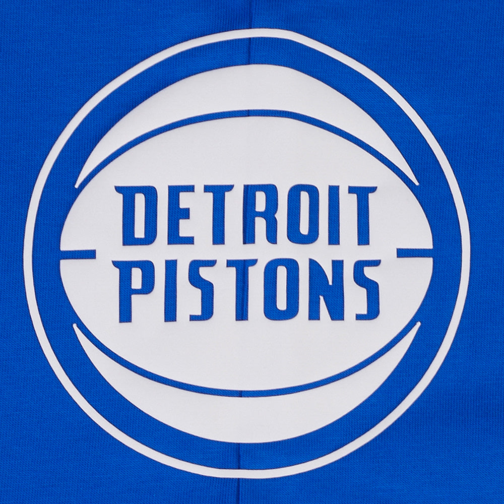 NBA DETROIT PISTONS MEN'S S/S TEE (ROYAL BLUE)
