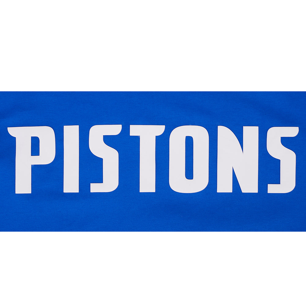 NBA DETROIT PISTONS MEN'S S/S TEE (ROYAL BLUE)