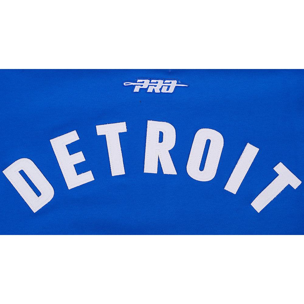 NBA DETROIT PISTONS MEN'S S/S TEE (ROYAL BLUE)