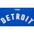 NBA DETROIT PISTONS MEN'S S/S TEE (ROYAL BLUE)