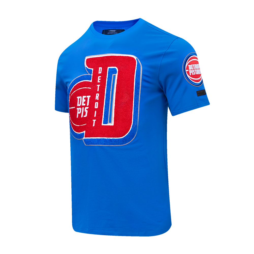 NBA DETROIT PISTONS MASHUP MEN'S TEE (ROYAL BLUE)