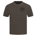 NBA DETROIT PISTONS NEUTRAL MEN'S DROP SHOULDER TEE (DARK TAUPE)