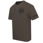 NBA DETROIT PISTONS NEUTRAL MEN'S DROP SHOULDER TEE (DARK TAUPE)