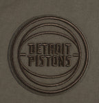 NBA DETROIT PISTONS NEUTRAL MEN'S DROP SHOULDER TEE (DARK TAUPE)
