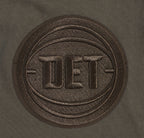NBA DETROIT PISTONS NEUTRAL MEN'S DROP SHOULDER TEE (DARK TAUPE)