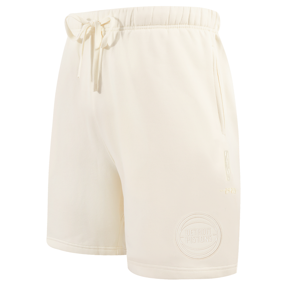 NBA DETROIT PISTONS NEUTRAL MEN'S SHORT (EGGSHELL)