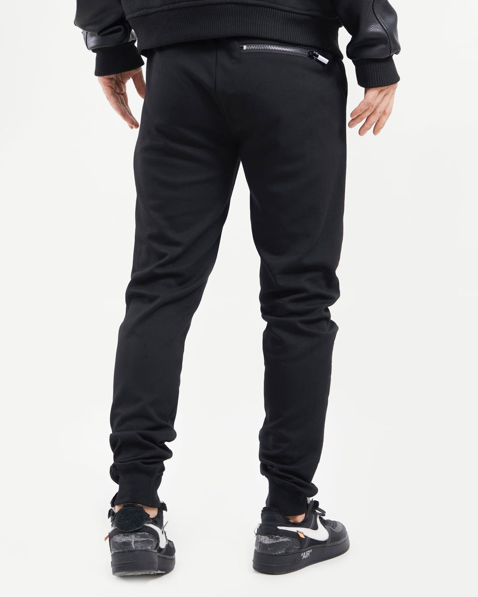 NBA DETROIT PISTONS TRIPLE BLACK MEN'S JOGGER (TRIPLE BLACK)