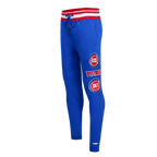 NBA DETROIT PISTONS RETRO CLASSIC MEN'S SWEATPANT (ROYAL BLUE/RED)