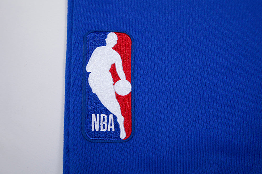 NBA DETROIT PISTONS RETRO CLASSIC MEN'S SWEATPANT (ROYAL BLUE/RED)