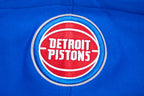 NBA DETROIT PISTONS SCRIPT TAIL CHANDAIL À CAPUCHON EN MOLLETON CÔTELÉ POUR HOMME (BLEU ROYAL/ROUGE)