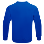 NBA DETROIT PISTONS OLD ENGLISH MEN'S CREWNECK (ROYAL BLUE)