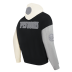 NBA DETROIT PISTONS REVERSE FRENCH TERRY CHANDAIL À CAPUCHON EN MOLLETON À BLOCS DE COULEUR POUR HOMME