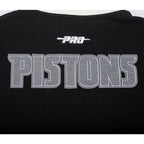 NBA DETROIT PISTONS REVERSE FRENCH TERRY CHANDAIL À CAPUCHON EN MOLLETON À BLOCS DE COULEUR POUR HOMME