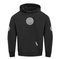 NBA DETROIT PISTONS REVERSE FRENCH TERRY CHANDAIL À CAPUCHON POUR HOMME (NOIR)