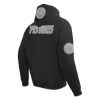 NBA DETROIT PISTONS REVERSE FRENCH TERRY CHANDAIL À CAPUCHON POUR HOMME (NOIR)
