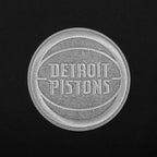 NBA DETROIT PISTONS REVERSE FRENCH TERRY CHANDAIL À CAPUCHON POUR HOMME (NOIR)