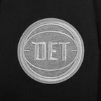 NBA DETROIT PISTONS REVERSE FRENCH TERRY CHANDAIL À CAPUCHON POUR HOMME (NOIR)