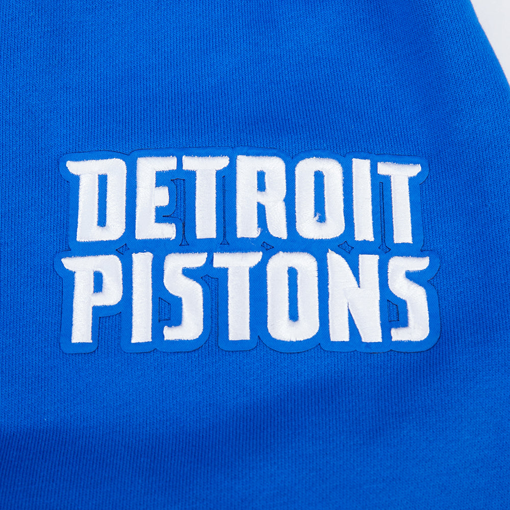 NBA DETROIT PISTONS CITY ARCH MEN'S FLC PO HOODIE (ROYAL BLUE)