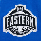 NBA DETROIT PISTONS LETTERMAN CHANDAIL À CAPUCHON POUR HOMME (BLEU ROYAL)