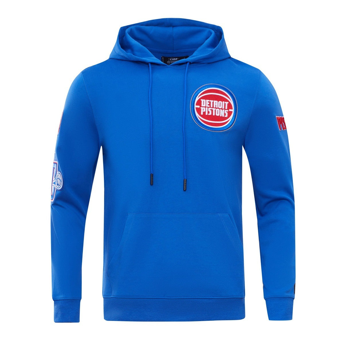 NBA DETROIT PISTONS CLASSIC CHENILLE CHANDAIL À CAPUCHON POUR HOMME (BLEU ROYAL)