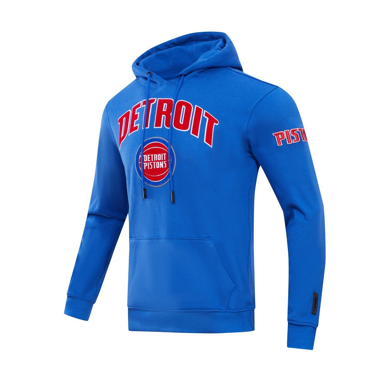 Sweat à capuche classique NBA Detroit Pistons pour homme (bleu roi)