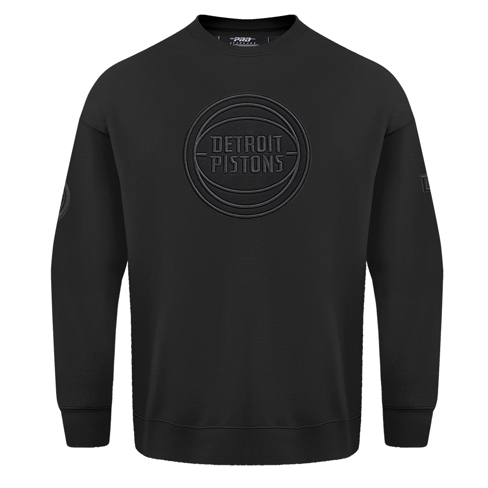 NBA DETROIT PISTONS NEUTRAL CHANDAIL À COL ROND À ÉPAULES TOMBANTES POUR HOMME (TAUPE FONCÉ)