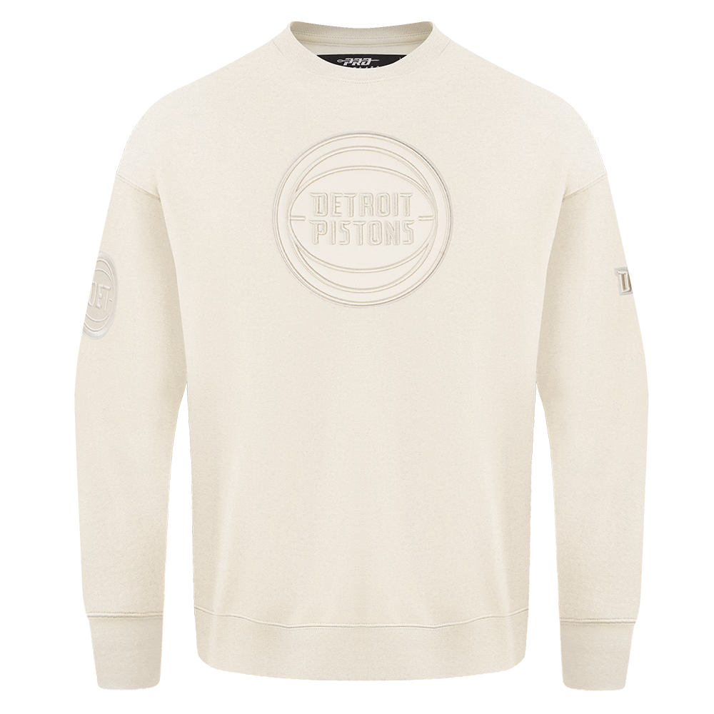 NBA DETROIT PISTONS NEUTRAL DROP SHOULDER MEN'S CREWNECK (MOSS)