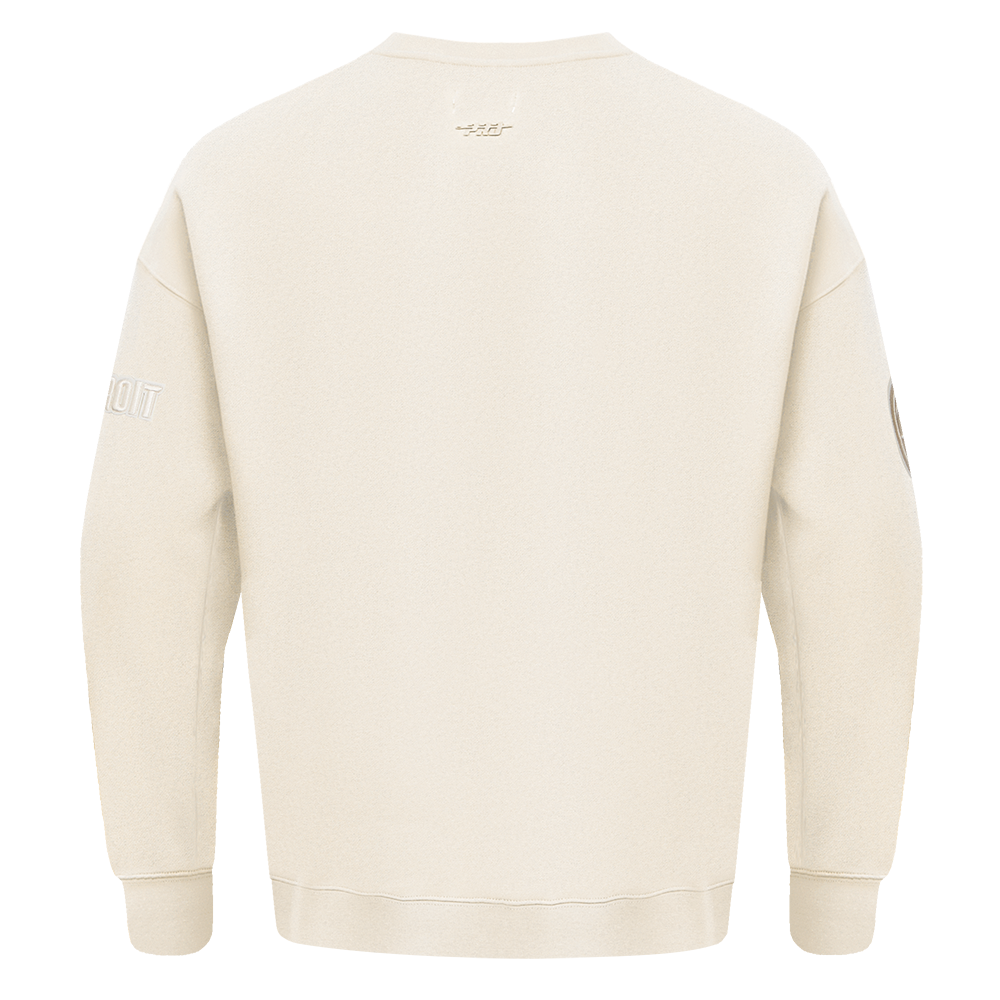 NBA DETROIT PISTONS NEUTRAL DROP SHOULDER MEN'S CREWNECK (MOSS)