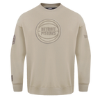 NBA DETROIT PISTONS NEUTRAL DROP SHOULDER MEN'S CREWNECK (MOSS)