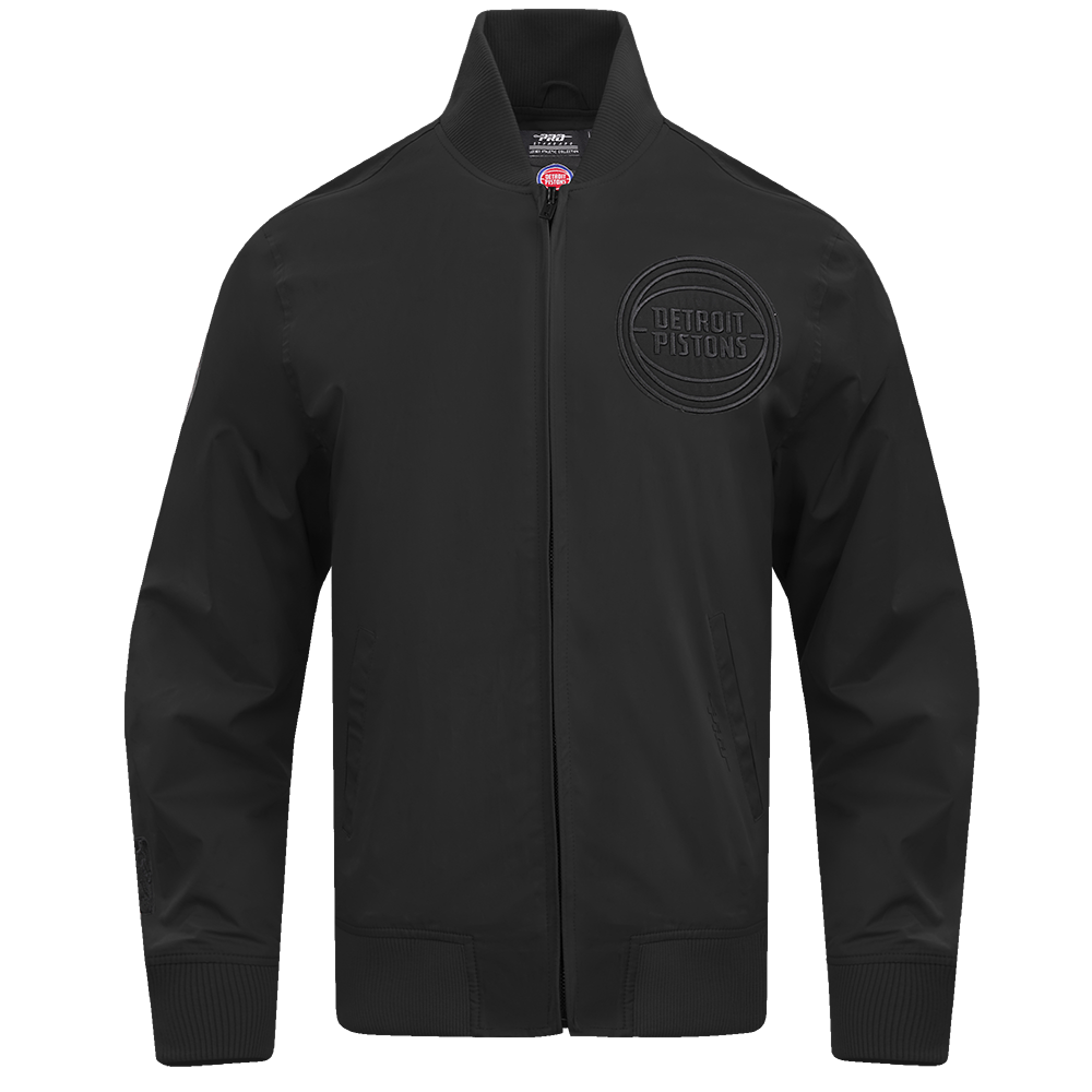 NBA DETROIT PISTONS NEUTRAL BLOUSON EN SERGÉ POUR HOMME (NOIR)