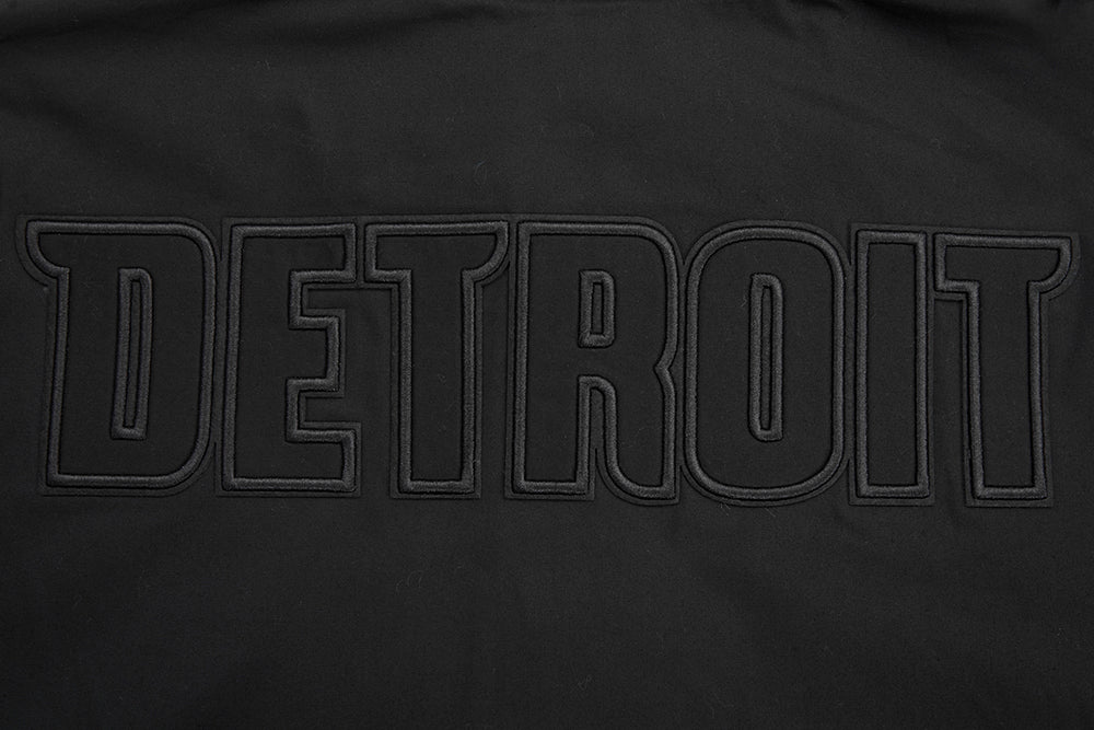 NBA DETROIT PISTONS NEUTRAL BLOUSON EN SERGÉ POUR HOMME (NOIR)