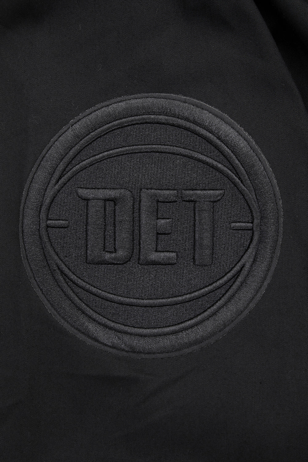NBA DETROIT PISTONS NEUTRAL BLOUSON EN SERGÉ POUR HOMME (NOIR)