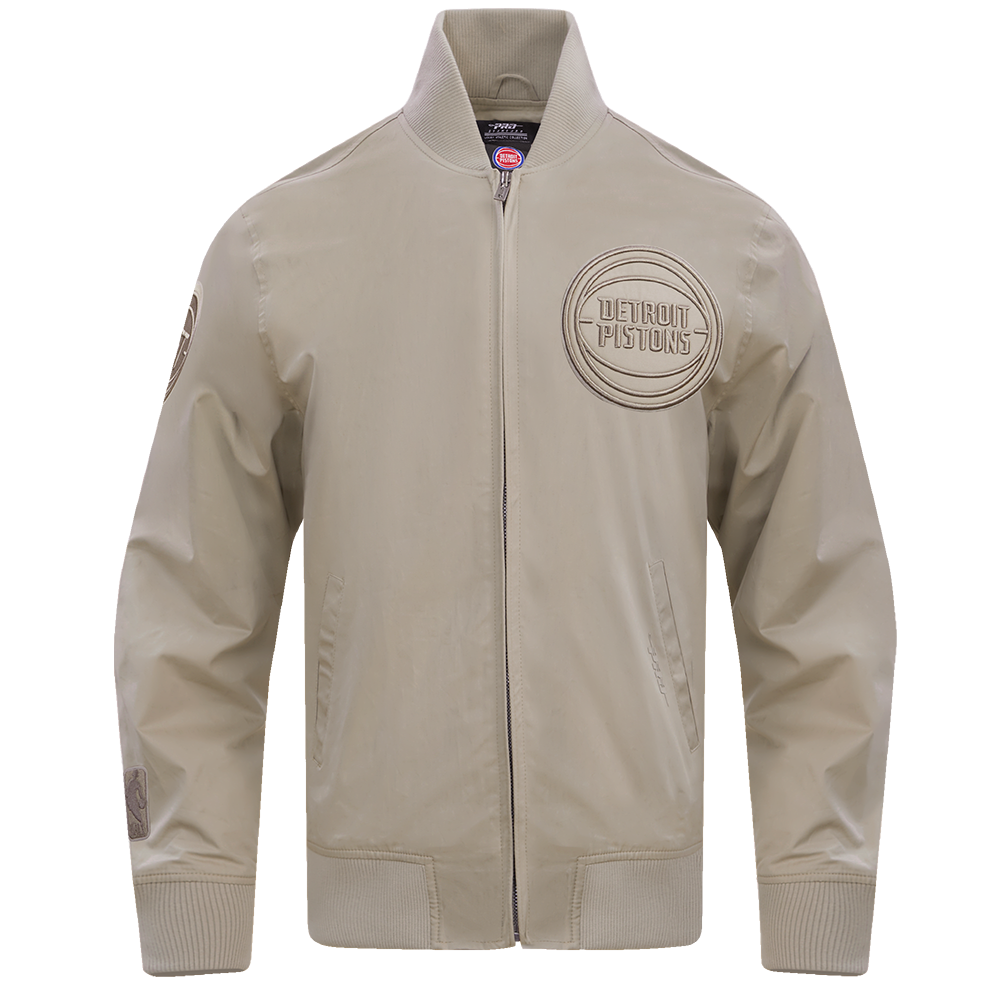 NBA DETROIT PISTONS NEUTRAL BLOUSON EN SERGÉ POUR HOMME (TAUPE)
