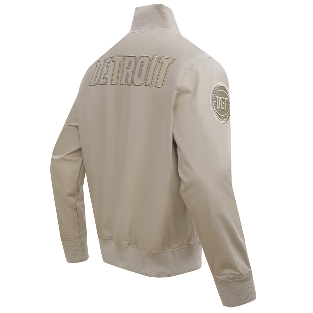 NBA DETROIT PISTONS NEUTRAL BLOUSON EN SERGÉ POUR HOMME (TAUPE)