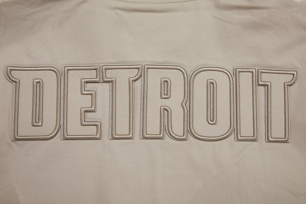 NBA DETROIT PISTONS NEUTRAL BLOUSON EN SERGÉ POUR HOMME (TAUPE)