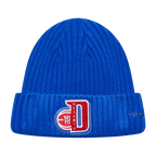 NBA DETROIT PISTONS MASH UP TUQUE PRO À REVERS DOUBLÉE DE MOLLETON POLAIRE (BLEU ROYAL)