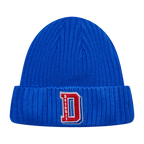 NBA DETROIT PISTONS MASH UP TUQUE PRO À REVERS DOUBLÉE DE MOLLETON POLAIRE (BLEU ROYAL)
