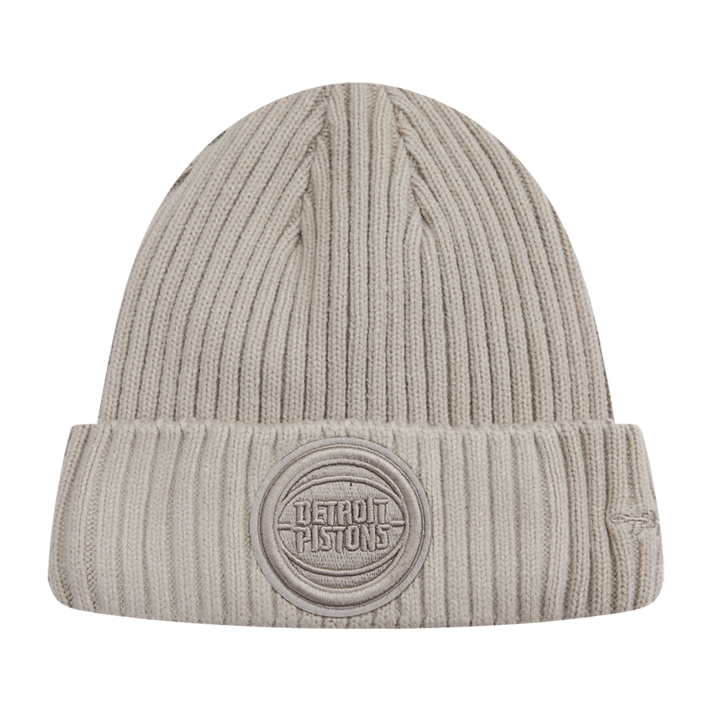 NBA DETROIT PISTONS NEUTRAL BEANIE (TAUPE)