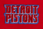 NBA DETROIT PISTONS SCRIPT TAIL T-SHIRT DE COUPE BOYFRIEND POUR FEMME (ROUGE)