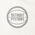 NBA DETROIT PISTONS STREET TEAM WOMEN'S SJ SLIM FIT TEE (EGGSHELL)